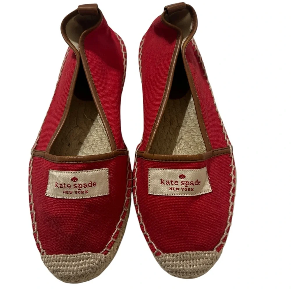 Kate Spade Espadrilles Red size 6